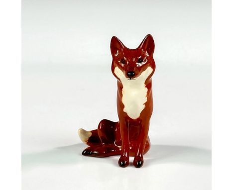 Model no. 1748, porcelain fox figure designed by Arthur Gredington. Beswick England backstamp. Issued: 1961-1997Dimensions: 1