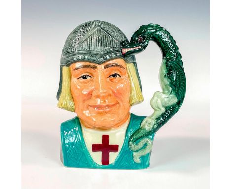 Style One. Grey helmet, turquoise armor.This patron saint of England since the 13th century, George is the hero of a legend w