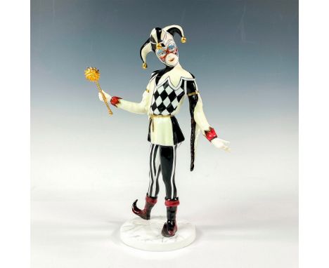 Figural dressed in black, white, and gold, from The Prestige Carnival Collection, The Venetian Masquerade Ball. Serially numb
