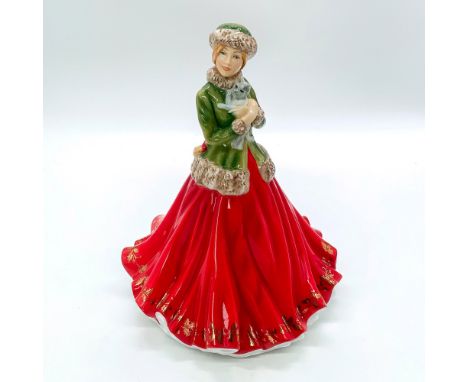 Christmas Day 2020. Glossy finish. Royal Doulton backstamp.This item has its original box with dimensions of: 11.75 in. L x 8