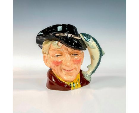 Variation two; maroon coat, yellow striped scarf, black hat. Royal Doulton backstamp. Issued: 1954Dimensions: 6.75"L x 4.75"W