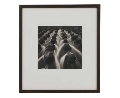 Rolfe Horn (American, b.1971) 'Creek, Izumo, Japan'gelatin silver print, signed and dated 'Rolfe Horn 2001' and numbered '17/