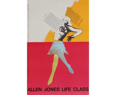 ▲ Allen Jones RA (b.1937) 'Life Class'lithograph in colours sheet 86 x 55cm, unframedCondition ReportVisible creases and hand
