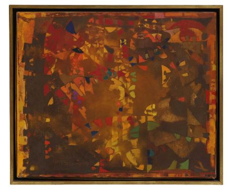 Joe Downing (American, 1925-2007) Untitledsigned 'Downing' l.r., oil on canvas55 x 65cm
 Condition ReportFramed: 58.5 x 69.5c