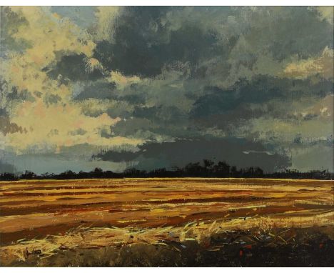 ▲ Jeremy Barlow (1945-2020) 'Norfolk Landscape near Brancaster'signed 'Barlow' l.l., inscribed with title on a label verso, o
