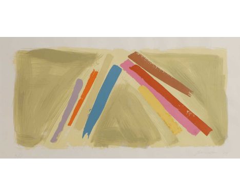 ▲ John McLean (1939-2019) Untitledscreenprint in colours, artist's proof, signed and dated 'John McLean 88' in pencil l.r. an