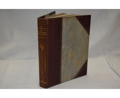 Literature. [Whistler] - The Gentle Art of Making Enemies. London: Heinemann, 1890. First edition. Bound by Ramage, London, i