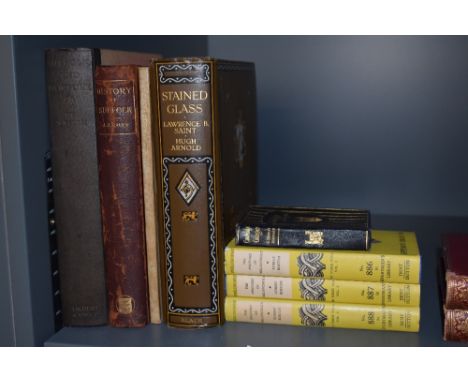 Miscellaneous. Includes; James, M. R. - Suffolk and Norfolk. London: Dent, 1930; Arnold, Hugh - Stained Glass. London: A. &am