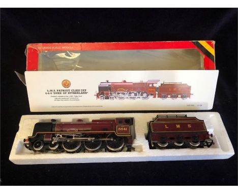 A Hornby LMS Patriot Class 5XP 4-6-0 'Duke of Sutherland'