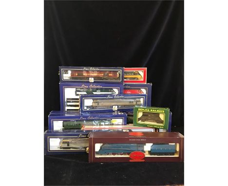 A selection of twelve assorted locomotives by Lima, Hornby etc.
