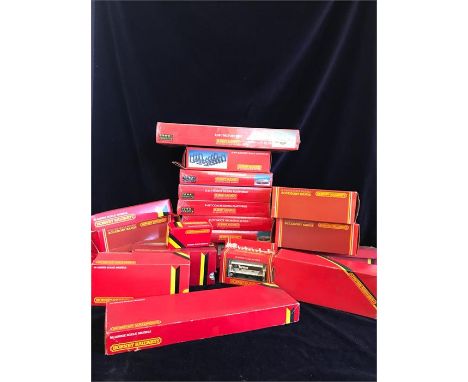 A selection of Hornby model accessories.