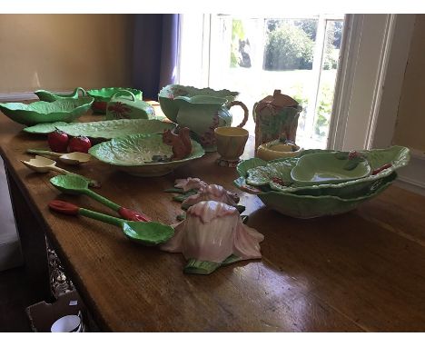 A quantity of Carltonware leaf wares, various patterns and styles, including Australian design, along with other similar item