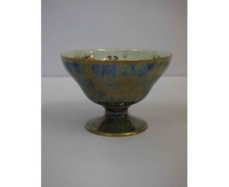 Wedgwood Dragon Lustre Bowl, Designed by Daisy Makeig-Jones, circa 1920, Decorated with Dragons chasing a Flaming Pearl on a 