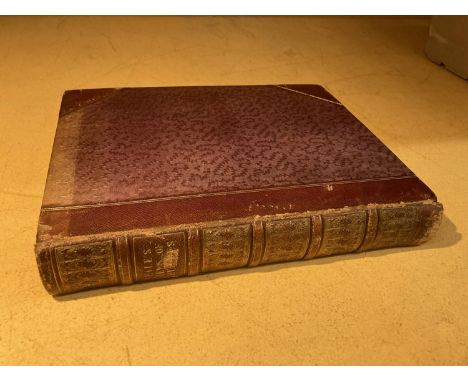 A FIRST EDITION VIEWS OF THE MOST INTERESTING COLLEGIATE AND PICTORIAL CHURCHES VOLUME I & II - 1824TWO VOLUMES BOUND AS ONE,