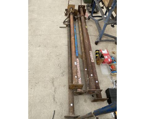 SIX LARGE ACRO PROPS 