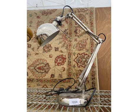A RETRO ANGLE POISE LAMP 