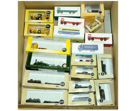 Oxford Diecast a boxed Haulage group to include 76CHT002 Churchill Tank MkIII 1st Canadian Army Bgd Dieppe 1942, 76DT002 Diam