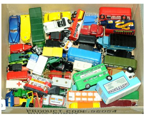 Corgi, Matchbox Models of Yesteryear and similar - an unboxed group comprising of mainly Commercial Vehicles and others (plea