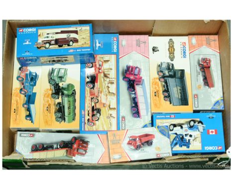 Corgi Classics a boxed Commercial Group comprising of 3 x Whiskey Collection; 3 x US &amp; Canadian Road Transport &amp; 4 x 
