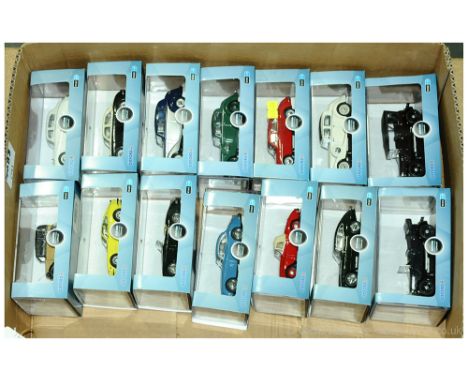 Oxford Diecast a boxed group to include JAGXK150006 Jaguar XK150 Coupe (Bluebird Blue), 43JUP002 Jowett Jupiter SA (Scarlett)