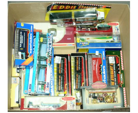 Corgi a boxed Commercial group comprising of Articulated Truck/Trailer models and similar which includes Super Haulers, Vinta