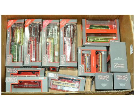 Corgi a boxed Original Omnibus Company group to include 2x 97095 Lancashire Holiday Set, 97096 Capital &amp; Highlands Set, 9