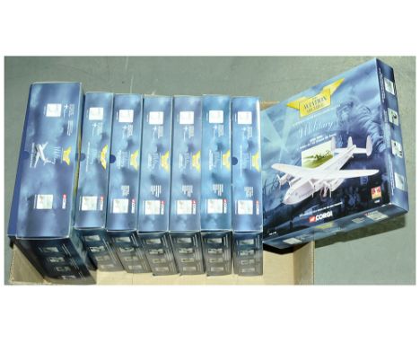 Corgi Aviation Archive - a boxed group of 1/144 Scale Military Aircraft (All Military Series) to include AA48103 a Boeing C-9