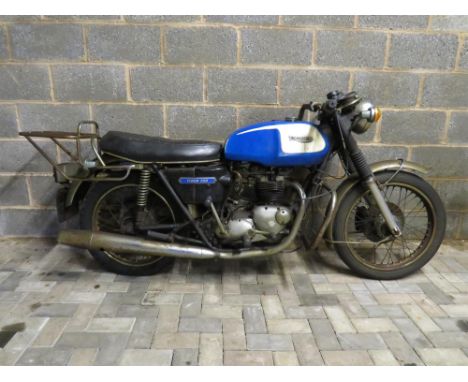 Barn find, original 5-speed 750 Tiger offered at No Reserve.Very last of the 5-speed bikes produced under the "workers co-ope