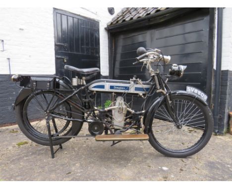 The WWI dispatch riders bike of choice.Developed by Douglas at the start of WW1 for dispatch riders, being light and fairly q