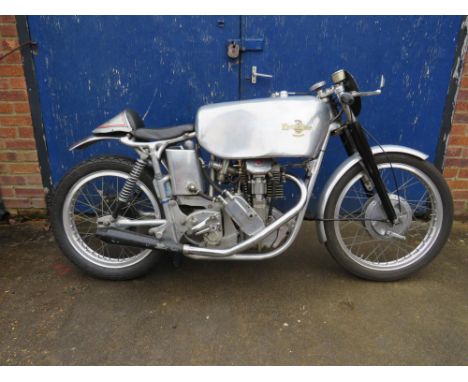 Famous Earles, alloy-framed, Lightweight TT Manxman.Built in c.1949 by Ernie Earles using a hand-built aluminium frame and 25