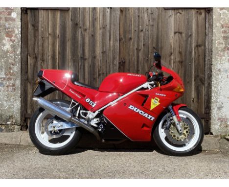 Superb 851 SP2 with low-mileage and in excellent condition.Second-generation Sports Production (888cc) bike, UK-supplied from