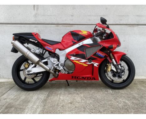 The bike that Honda built to beat Ducati at their own game - and succeeded. An early SP-Y model of the VTR1000.Built to demon