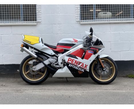 A very well looked after example of Honda's SP 250 in the highly desirable Pentax livery.Imported by Honda UK in 2012 with Da