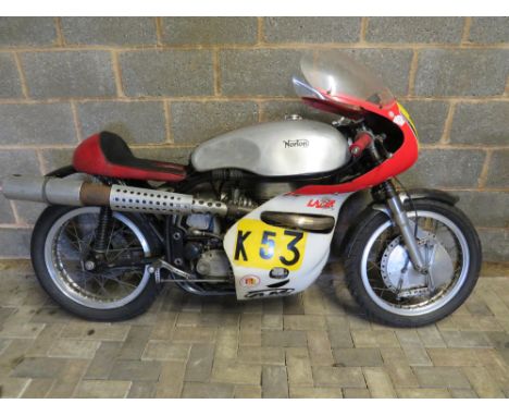 Norton featherbed-derived racer with a Jawa 500cc 2-valve engine.Part of the late Dennis Bagshaw CollectionNorton featherbed-