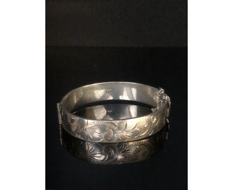 Silver bangle Birmingham 