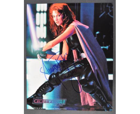 Estate of Jeremy Bulloch - Star Wars - Celebration II - Shannon McRandle (Mara Jade) - autographed official 8x10" high qualit