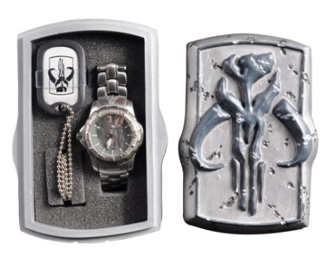 Estate of Jeremy Bulloch - Star Wars - Fossil - Bulloch's personally owned limited edition 2002 Fossil made Star Wars Boba Fe