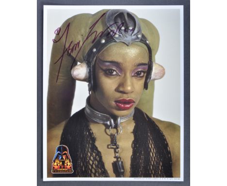 Estate of Jeremy Bulloch - Star Wars Celebration III - Official Pix - Femi Taylor (Oola) - autographed official 8x10" high qu
