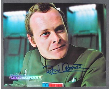 Estate of Jeremy Bulloch - Star Wars - Celebration II - Richard LeParmentier (1946-2013 - Admiral Motti) - autographed offici
