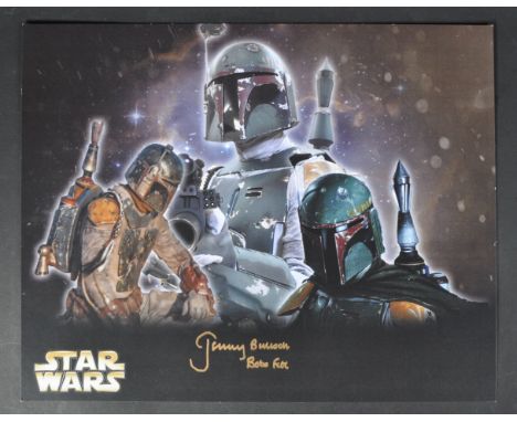 Estate of Jeremy Bulloch - Star Wars - Boba Fett Fan Art - Jeremy Bulloch (1945-2020) - autographed large format art print de