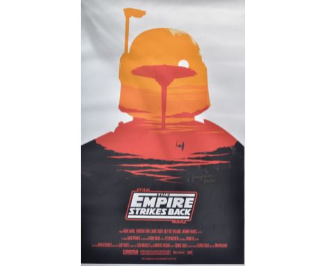 Estate of Jeremy Bulloch - Star Wars The Empire Strikes Back (1980) - a high quality canvas artwork featuring a re-imagining 