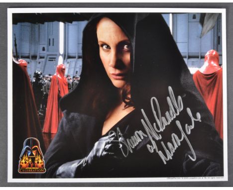 Estate of Jeremy Bulloch - Star Wars Celebration III - Official Pix - Shannon McRandle (Mara Jade)- autographed official 8x10