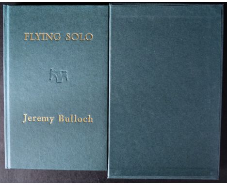 Estate of Jeremy Bulloch - Flying Solo - Bulloch's personalyl un-numbered copy of his autobiography. 2004 First Edition. Only