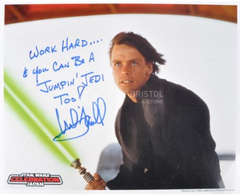 Estate of Jeremy Bulloch - Star Wars - Celebration Japan - Mark Hamill (Luke Skywalker) - autographed 8x10" Official Pix high