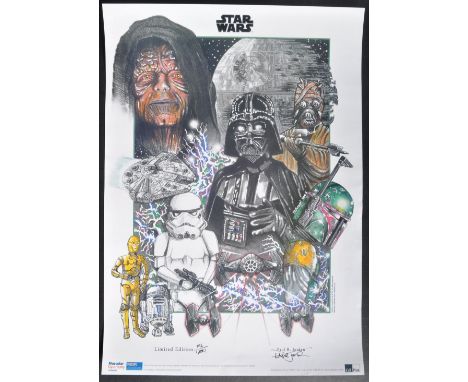 Estate of Jeremy Bulloch - Star Wars - Paul R. Jordan (Artist) - a Limited Edition officially licensed artwork print. Created