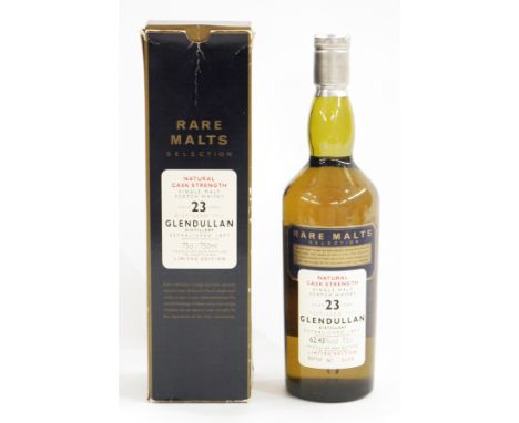 A Glendullan natural cask strength 23 year old single malt scotch whisky distilled in 1972 limited edition bottling for the r