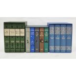 Folio Society ,  three boxed sets to include Wilkie Collins, John Buchan and " Great Stories of