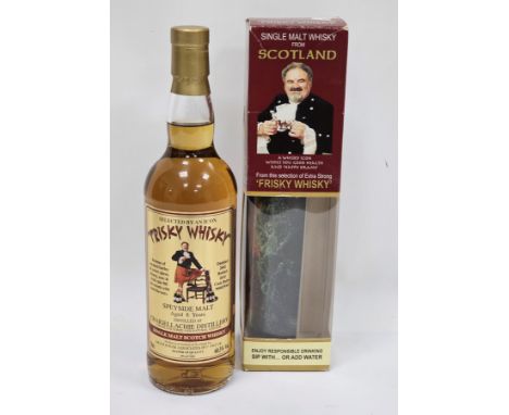 Speyside Malt 8 year old Craigellachie Single Malt Scotch whisky, selected and bottled by 'Frisky Whisky' from the selection 