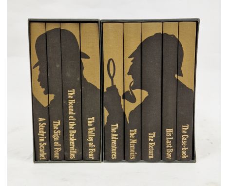 Folio Society - two boxed sets " Sherlock Holmes"