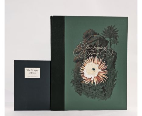 Folio Society  [Thornton, Robert] "The Temple of Flora", Harris, Stephen "Author of the commentary", full size facsimile limi